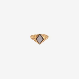 14K Gold Mother of Pearl Quinn Ring