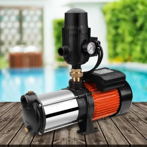 1800W Multi-Stage Garden Water Pump, Stainless Steel - Giantz