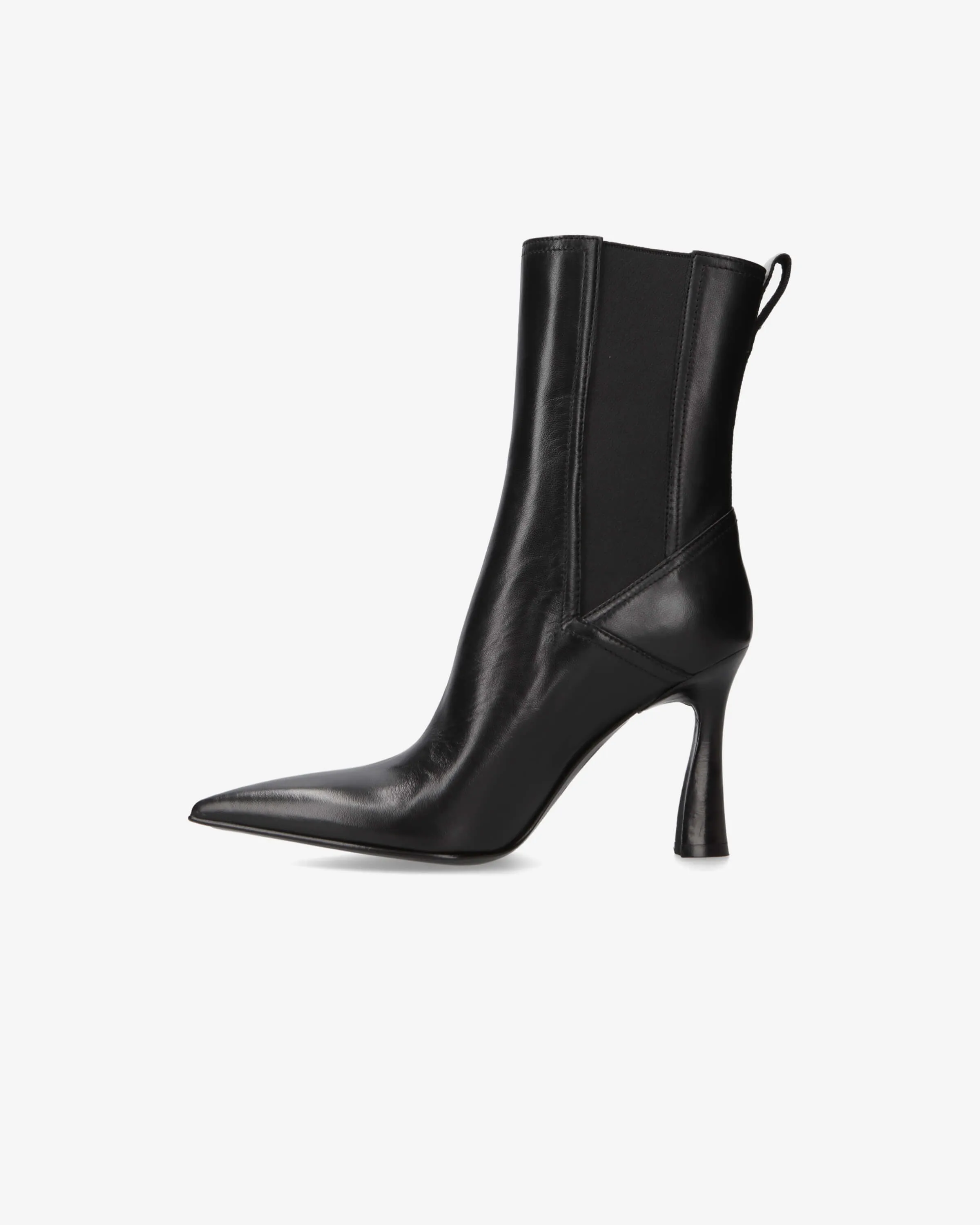 Ankle Boot M6589B Nappa Nero Lambskin Booties