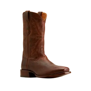 Ariat Men's Bench Stilwell Saddle Brown Bison Cowboy Boot