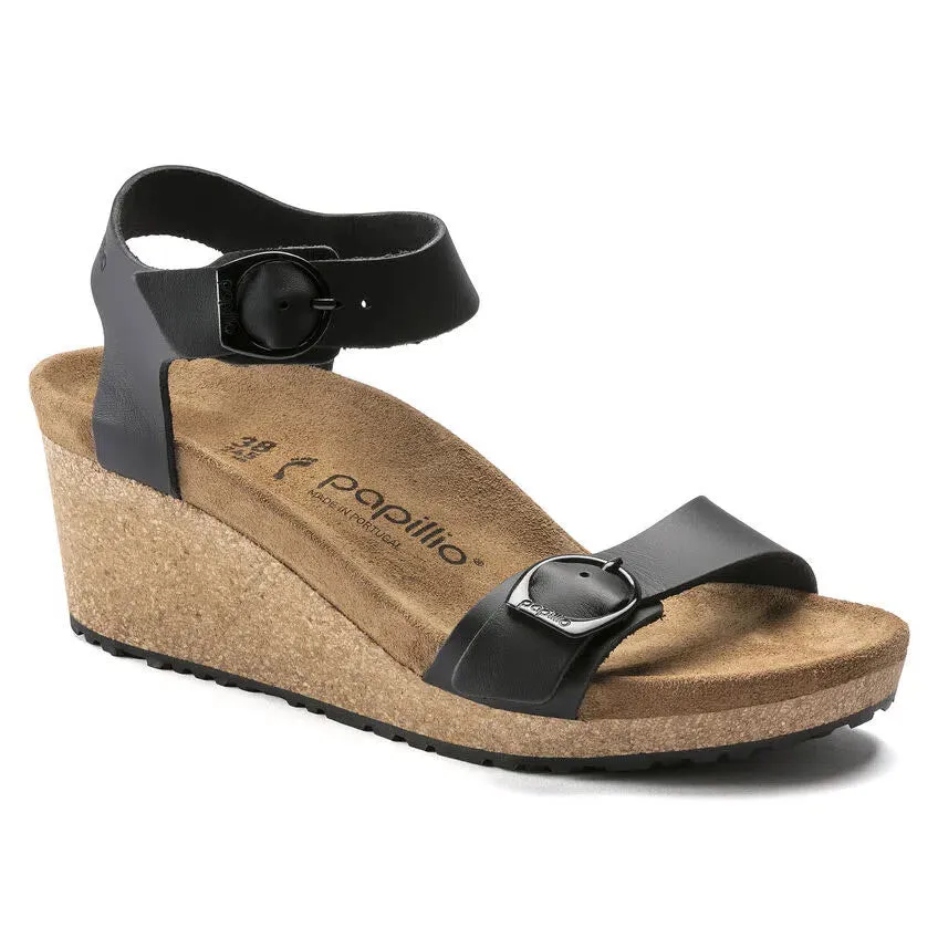 BIRKENSTOCK SOLEY BLACK - WOMENS