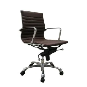 Carly Brown Low Back Office Chair