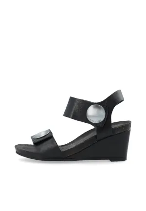 CASALBERTA Velcro Button Sandal Leather