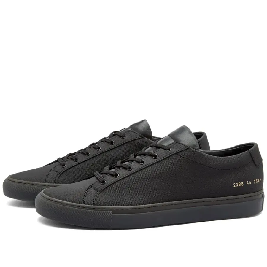 Common Projects Achilles Tech Low Sneakers, Black