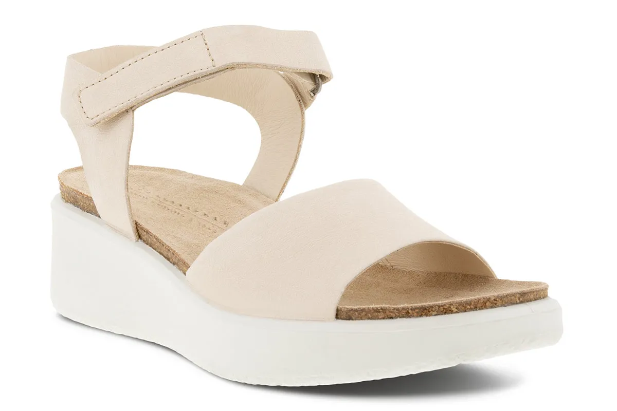 Ecco Flowt Wedge Limestone Womens