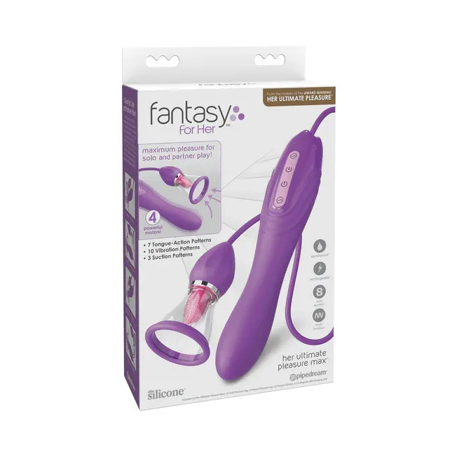 Fantasy For Her Her Ultimate Pleasure Max Suction and Vibrator