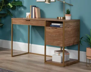 International Lux Single Ped Desk Sm