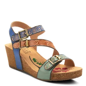 L'ARTISTE TANJA ANKLE STRAP SANDAL