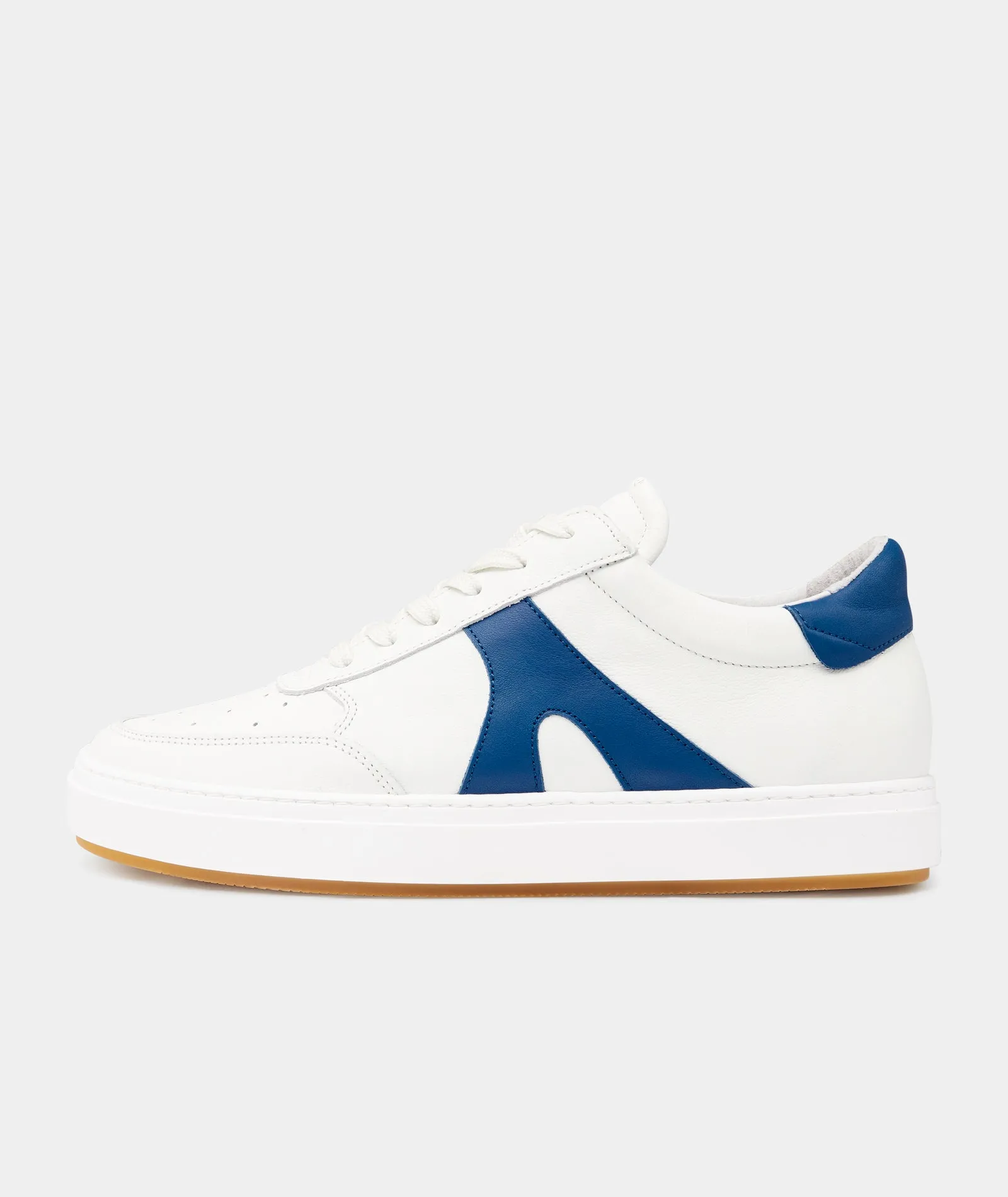 Legend - White/Blue Leather