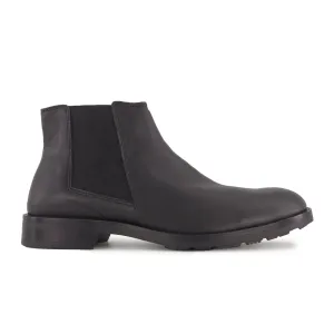 Naot Washington Chelsea Boot (Men) - Jet Black Leather