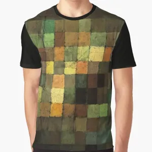 "Paul Klee Inspired Abstract Art Graphic T-Shirt"