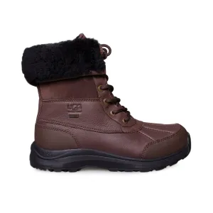 UGG Adirondack III Burnt Cedar Black Boots - Women's